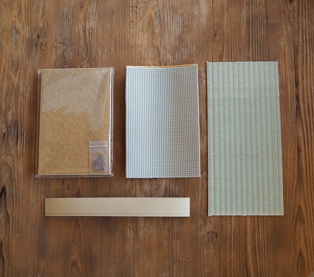ミニ畳づくりキット(畳縁なし)