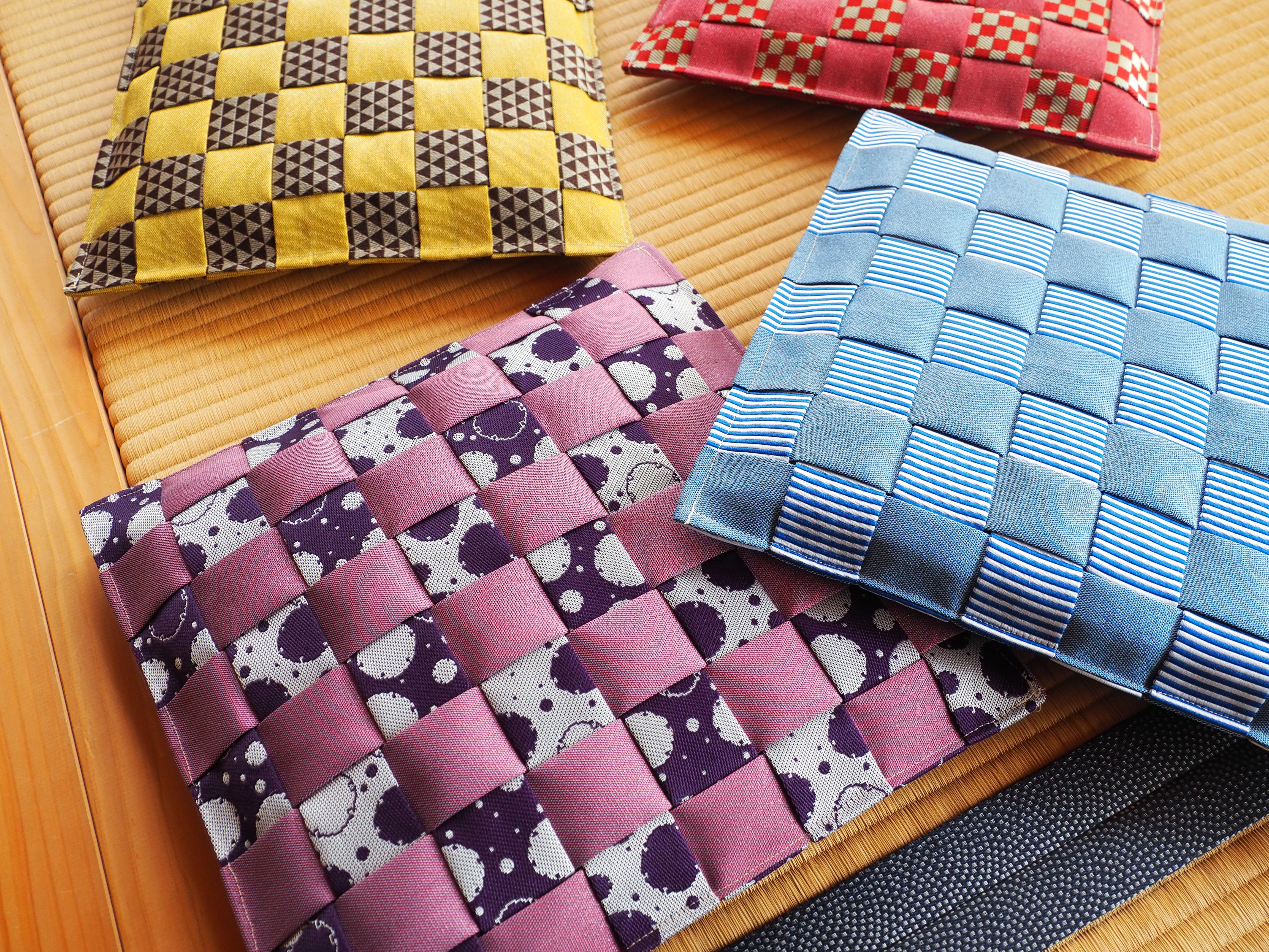 畳縁で作るざぶとん作例